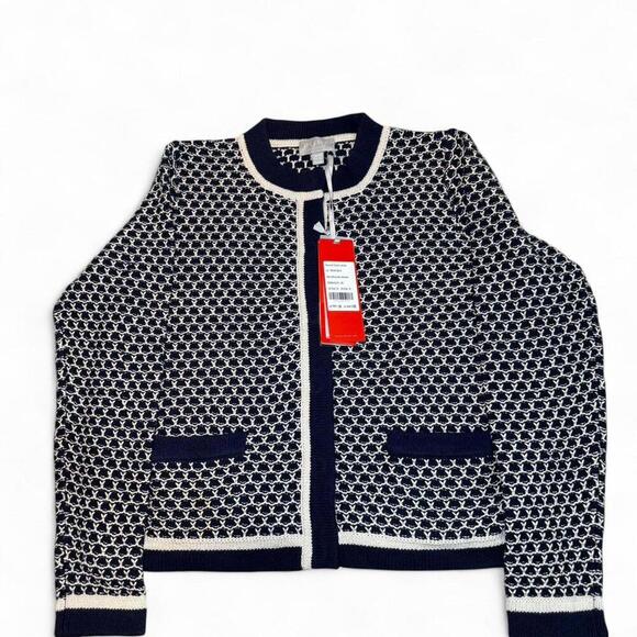 Pure Collection Sweaters - NWT Pure Collections 100% cotton textured cardigan jacket
